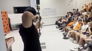 Video: UPike brings archer into team meeting as program enters uncharted territory as the hunted (Featured)